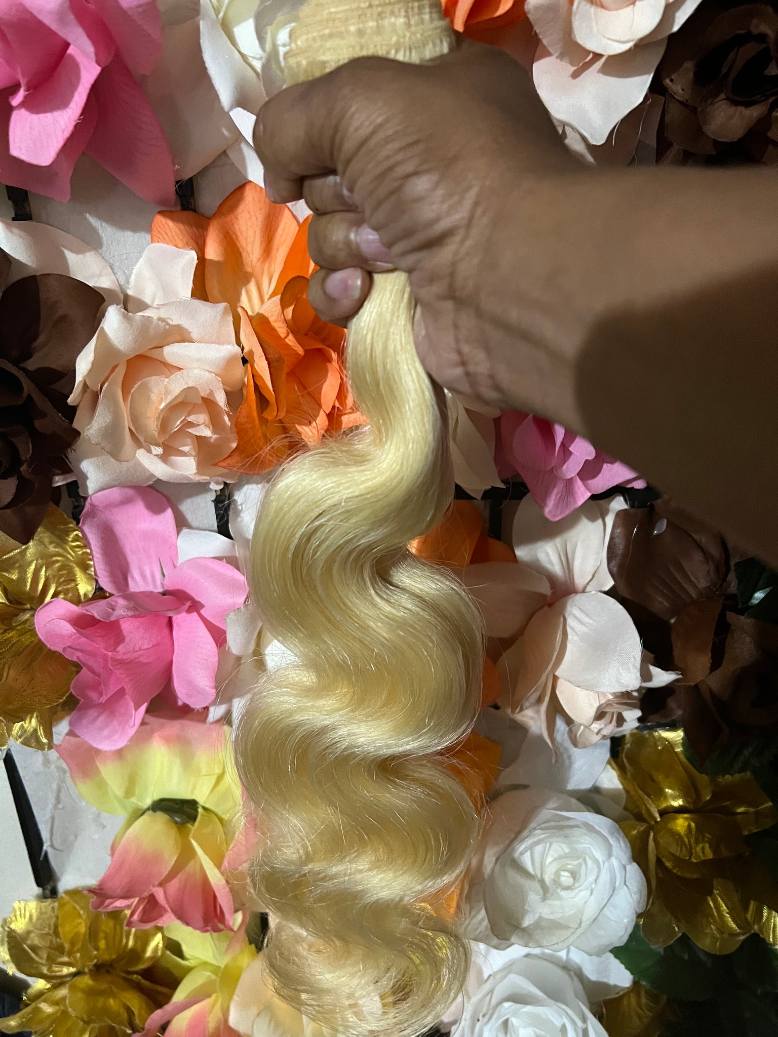 100% Luxury Virgin Brazilian Human Hair Bundles - Golden Princess Wave Bundles Body Wave 613 Blonde